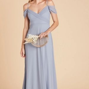 Birdy Grey Spence Convertible Bridesmaid Dress Dusty Blue